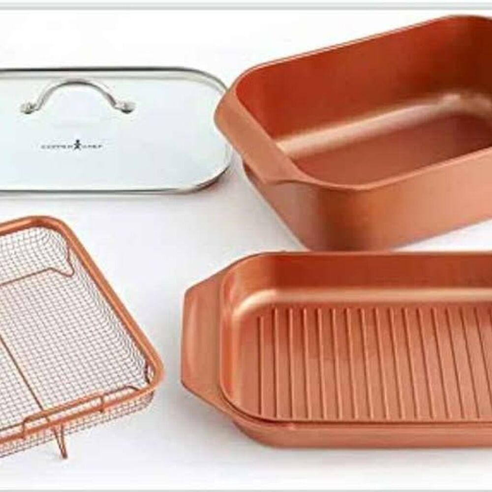 12.5 QT Copper Chef Wonder Cooker XL - Picture 8 of 10